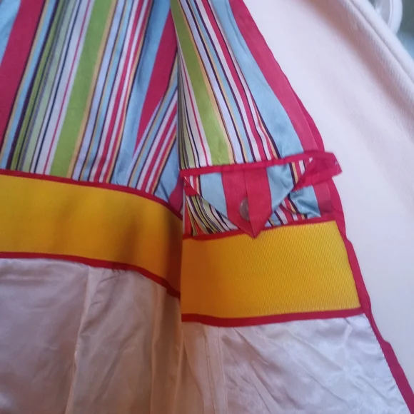 J Crew Wool Silk Lined Off White Classic Collared Button Down Retro Pea Coat 12 - Picture 6 of 11